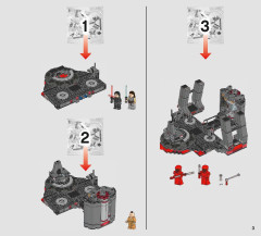 LEGO 75216 instructions page 3 – build guide