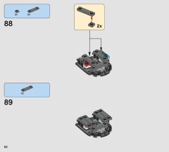 LEGO 75216 instructions page 62 – build guide