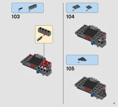 LEGO 75216 instructions page 71 – build guide