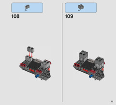 LEGO 75216 instructions page 73 – build guide
