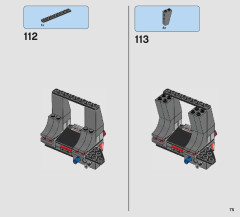 LEGO 75216 instructions page 75 – build guide