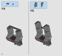 LEGO 75216 instructions page 76 – build guide