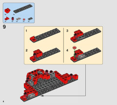 LEGO 75216 instructions page 8 – build guide