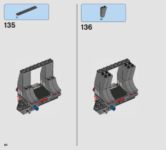 LEGO 75216 instructions page 86 – build guide