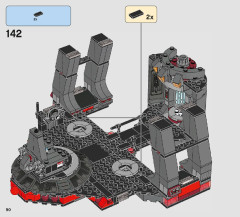 LEGO 75216 instructions page 90 – build guide