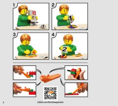 LEGO 75217 instructions page 2 – build guide
