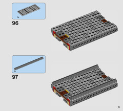 LEGO 75217 instructions page 71 – build guide