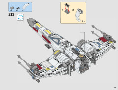 LEGO 75218 instructions page 105 – build guide
