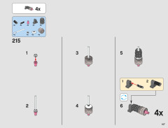 LEGO 75218 instructions page 107 – build guide