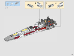 LEGO 75218 instructions page 35 – build guide
