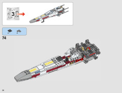 LEGO 75218 instructions page 38 – build guide