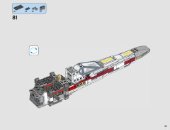 LEGO 75218 instructions page 43 – build guide