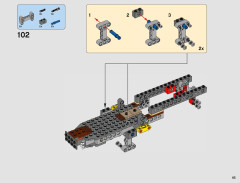 LEGO 75220 instructions page 65 – build guide