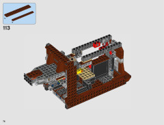 LEGO 75220 instructions page 76 – build guide