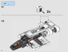 LEGO 75221 instructions page 54 – build guide