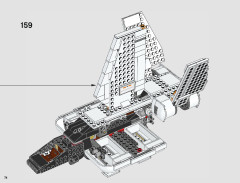 LEGO 75221 instructions page 74 – build guide