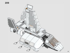 LEGO 75221 instructions page 95 – build guide
