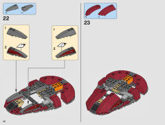 LEGO 75222 instructions page 40 – build guide