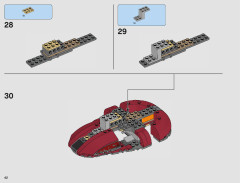 LEGO 75222 instructions page 42 – build guide