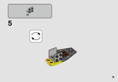 LEGO 75223 instructions page 9 – build guide