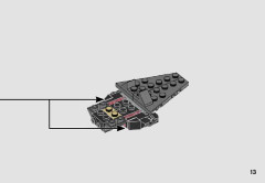 LEGO 75224 instructions page 13 – build guide