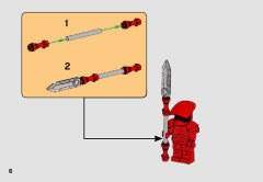LEGO 75225 instructions page 6 – build guide