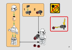 LEGO 75225 instructions page 7 – build guide