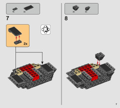 LEGO 75227 instructions page 7 – build guide