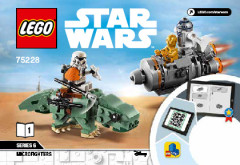 LEGO 75228 instructions page 1 – build guide