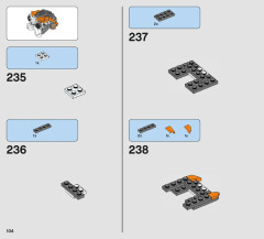 LEGO 75230 instructions page 104 – build guide