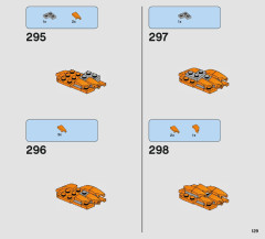 LEGO 75230 instructions page 129 – build guide
