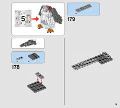 LEGO 75230 instructions page 79 – build guide