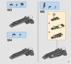 LEGO 75230 instructions page 81 – build guide