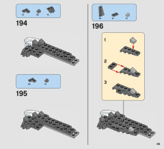LEGO 75230 instructions page 85 – build guide