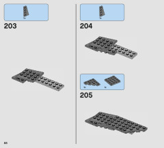 LEGO 75230 instructions page 88 – build guide