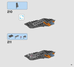 LEGO 75230 instructions page 91 – build guide