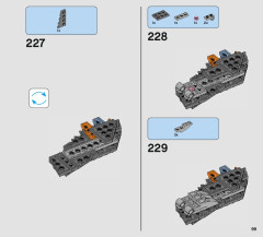 LEGO 75230 instructions page 99 – build guide