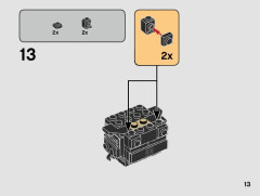 LEGO 75232 instructions page 13 – build guide