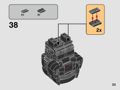 LEGO 75232 instructions page 33 – build guide