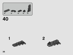LEGO 75232 instructions page 36 – build guide