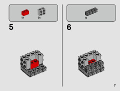 LEGO 75232 instructions page 7 – build guide