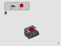 LEGO 75232 instructions page 9 – build guide