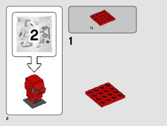 LEGO 75232 instructions page 2 – build guide