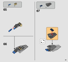 LEGO 75233 instructions page 45 – build guide