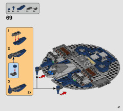 LEGO 75233 instructions page 47 – build guide