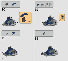 LEGO 75233 instructions page 52 – build guide