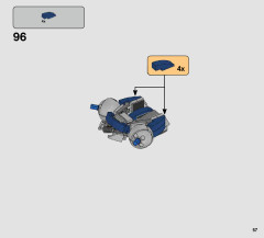LEGO 75233 instructions page 57 – build guide