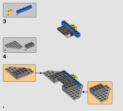 LEGO 75233 instructions page 6 – build guide