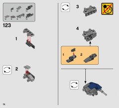 LEGO 75233 instructions page 70 – build guide