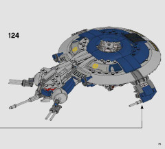 LEGO 75233 instructions page 71 – build guide